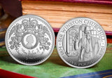 The Powerful Partnership Silver Proof £5 Pair