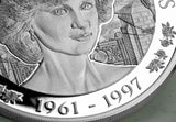 The Princess Diana 60th Anniversary Silver $5