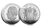 Queen Elizabeth II Memoriam Silver Proof £5 Set