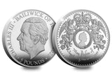 Queen Elizabeth II Memoriam Silver Proof £5 Set