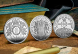 Queen Elizabeth II Memoriam Silver Proof £5 Set