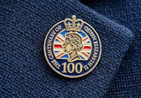 The Queen Elizabeth II Centenary Pin Badge