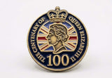 The Queen Elizabeth II Centenary Pin Badge