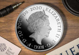 UK 2020 Queen 5oz Silver Proof Coin