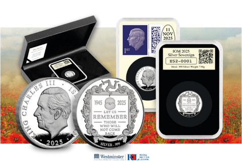 RBL 2025 Poppy Silver Sovereign DateStamp