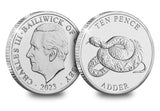 The Reptiles Uncirculated 10p Set