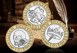 Shakespeare £2 Set of Three