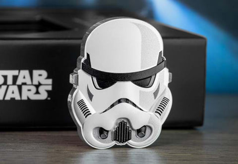 The Star Wars Stormtrooper 1oz Silver Coin