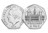 King's Inaugural Year Fifty Pence Collection