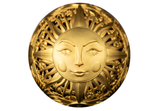 The Spherical Sun and Moon 2oz Silver Coin