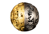 The Spherical Sun and Moon 2oz Silver Coin