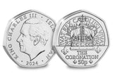 King's Inaugural Year Fifty Pence Collection