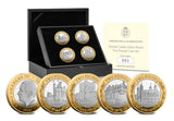2024 British Castles Silver Proof £2 Coin Set