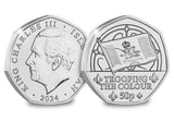 King's Inaugural Year Fifty Pence Collection