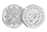 KCIII and QEII Milestones BU 50p Bundle