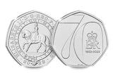 KCIII and QEII Milestones BU 50p Bundle
