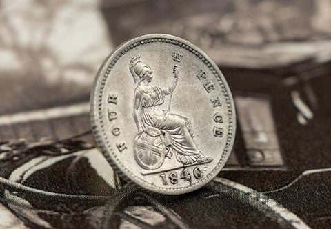 Queen Victoria Young Head Silver Groat