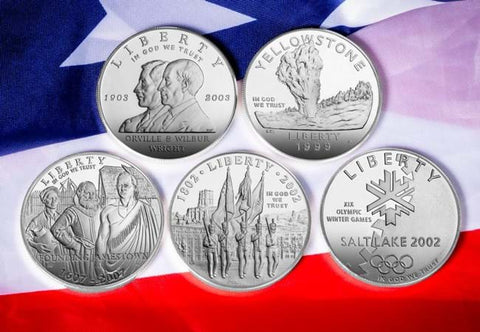 US Silver Proof Dollar Lucky Dip