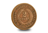 The First 'In God We Trust' 2 Cent coin