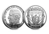 2025 VE Day 80th Anniversary Silver Sovereign DateStamp Issue