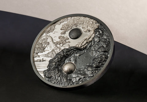 The Yin & Yang High Relief 1oz Silver Proof Coin