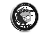 'Spooky Stories' Raven Black Rhodium 2oz Silver Coin