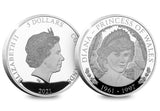 The Princess Diana 60th Anniversary Silver $5