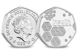 UK 2021 Insulin 50p BU Pack