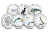 The Coastal Wildlife Colour Brilliant Uncirculated 10p Set