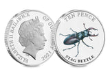 The Insects Colour Brilliant Uncirculated 10p Set
