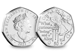 Alice's Adventures in Wonderland BU 50p Set