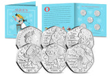 Alice's Adventures in Wonderland BU 50p Set