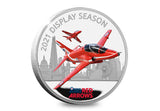 The 2021 Red Arrows Display Season Silver 1oz Commemorative