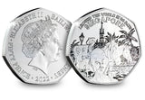 Around the World in 80 Days BU 50p Coin Set