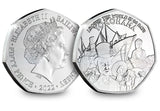 Around the World in 80 Days BU 50p Coin Set