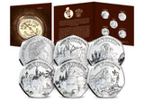 Around the World in 80 Days BU 50p Coin Set