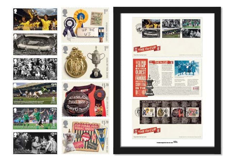 The FA Cup Stamps - Ultimate Framed Edition
