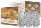 The Tutankhamun Treasures BU 50p Set