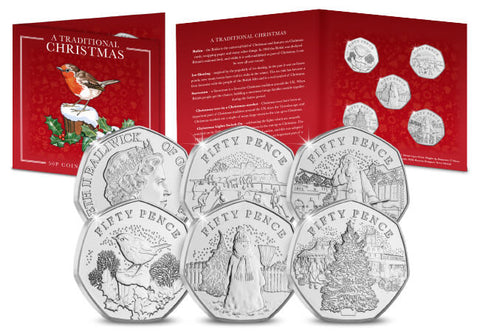 A Traditional Christmas BU 50p Set