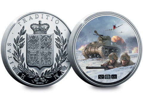 Battle of the Bulge Silver 2oz NumisProof