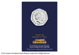 2021 UK Plesiosaurus CERTIFIED BU 50p