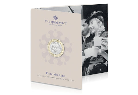 UK 2022 Dame Vera Lynn £2 BU Pack