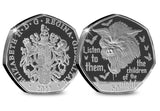 2022 Dracula 'Dark Proof' Silver 50p Set