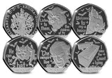 2022 Dracula 'Dark Proof' Silver 50p Set