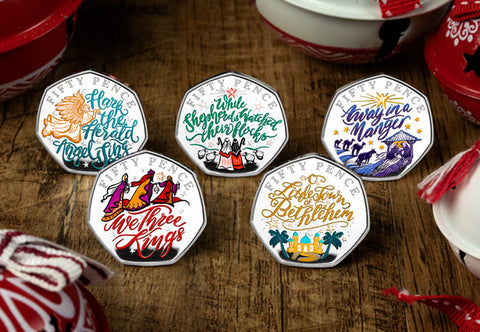 The Christmas Carol Silver Proof 50p Coin Collection