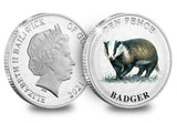 The Woodland Mammals Colour Brilliant Uncirculated 10p Set