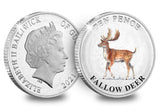The Woodland Mammals Colour Brilliant Uncirculated 10p Set