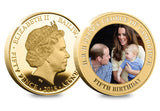HRH Prince George's 5th Birthday Gold-plated Five Coin Set - The Westminster Collection International