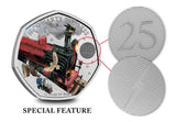 UK Silver Proof 50p: Hogwarts Express