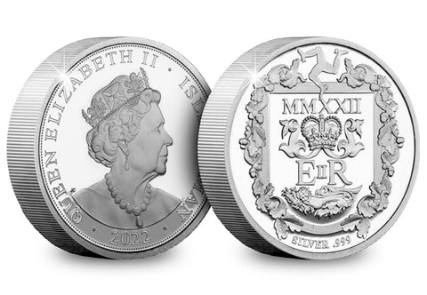 The Platinum Jubilee Silver Piedfort Sovereign